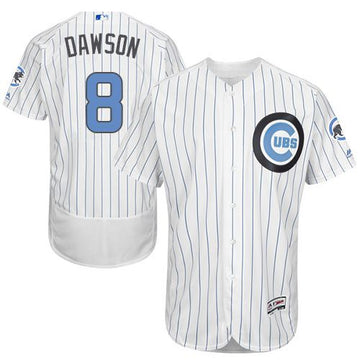Andre Dawson Chicago Cubs white Authentic jersey