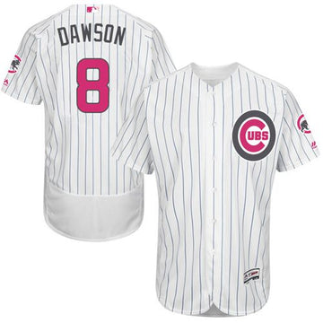 Andre Dawson Chicago Cubs white Authentic jersey
