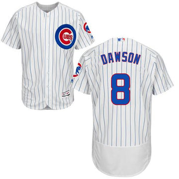 Andre Dawson Chicago Cubs white Authentic jersey