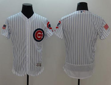 Custom Chicago Cubs white Fashion jersey