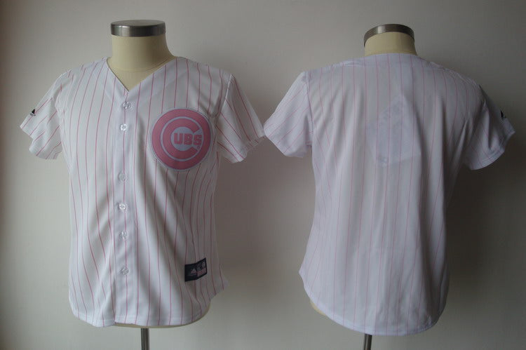 Custom Chicago Cubs white Fashion jersey