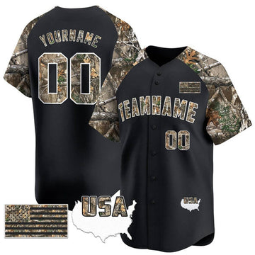 Custom black Alternate jersey