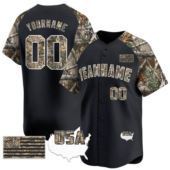 Custom black Alternate jersey
