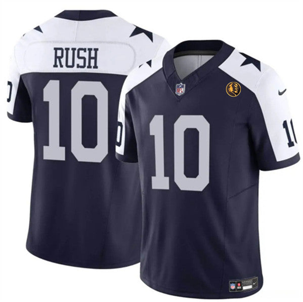 Cooper Rush Dallas Cowboys navy jersey