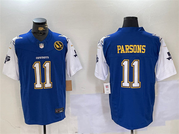 Micah Parsons Dallas Cowboys navy jersey