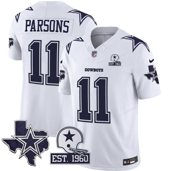 Micah Parsons Dallas Cowboys white jersey