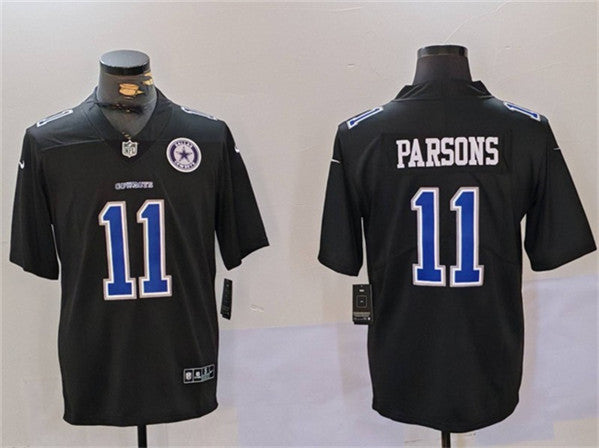 Micah Parsons Dallas Cowboys black Throwback jersey