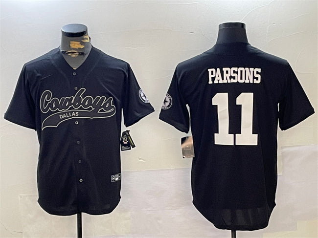Micah Parsons Dallas Cowboys black jersey