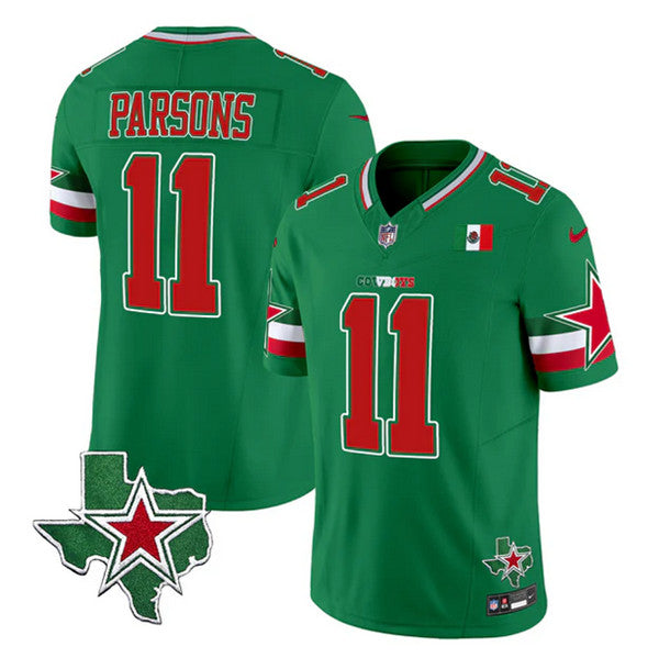 Micah Parsons Dallas Cowboys green jersey