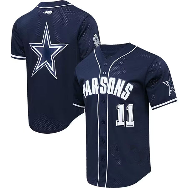 Micah Parsons Dallas Cowboys navy jersey