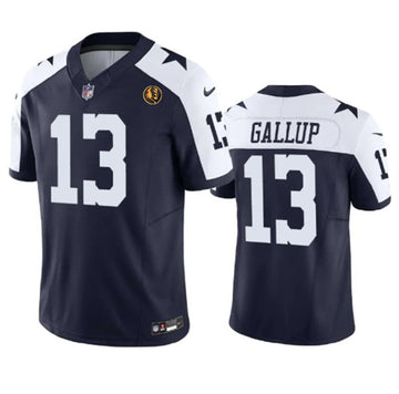 Michael Gallup Dallas Cowboys navy jersey
