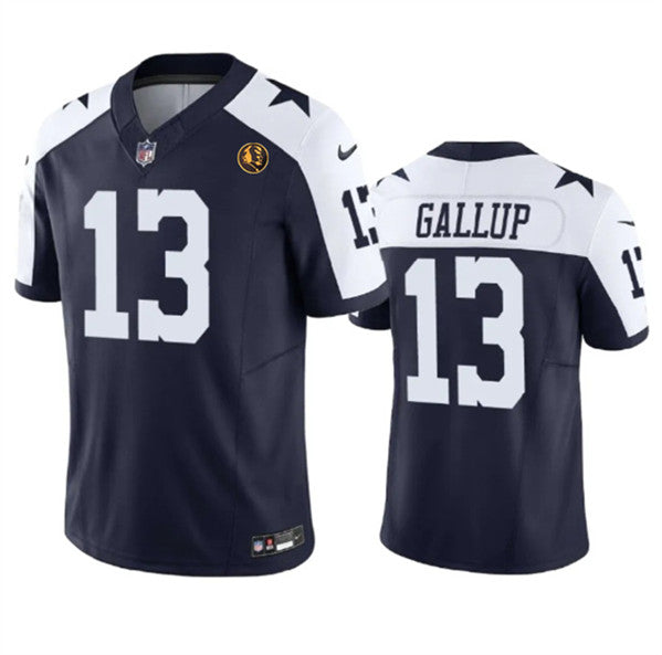 Michael Gallup Dallas Cowboys navy jersey