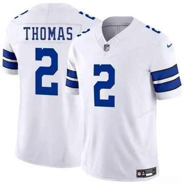 Juanyeh Thomas Dallas Cowboys white FUSE jersey