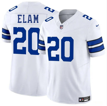 Kaiir Elam Dallas Cowboys white jersey