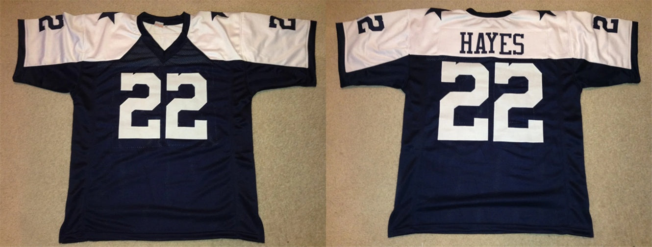 Bob Hayes Dallas Cowboys navy-white jersey