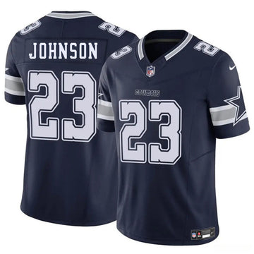 Buddy Johnson Dallas Cowboys navy FUSE jersey