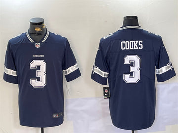 Brandin Cooks Dallas Cowboys navy jersey