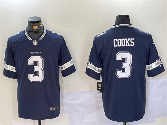 Brandin Cooks Dallas Cowboys navy jersey