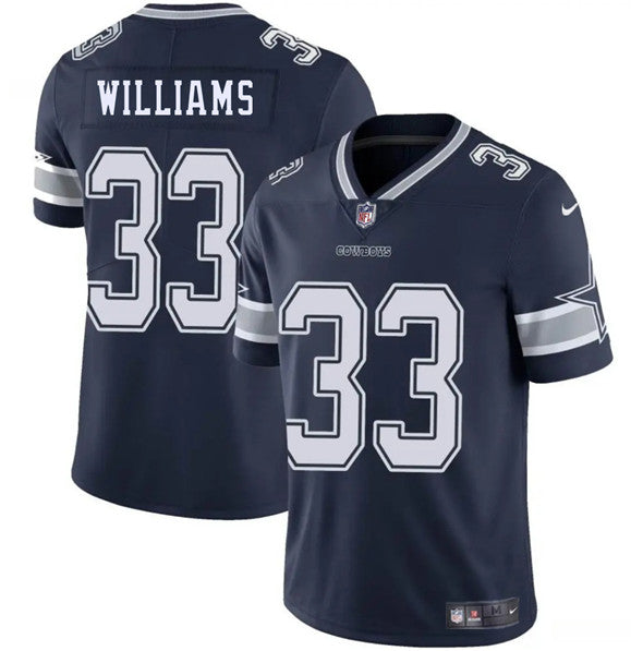 Javonte Williams Dallas Cowboys navy jersey