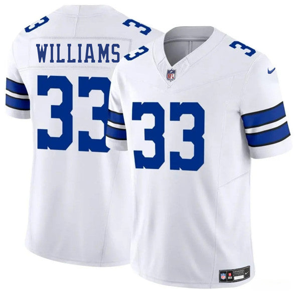 Javonte Williams Dallas Cowboys white jersey