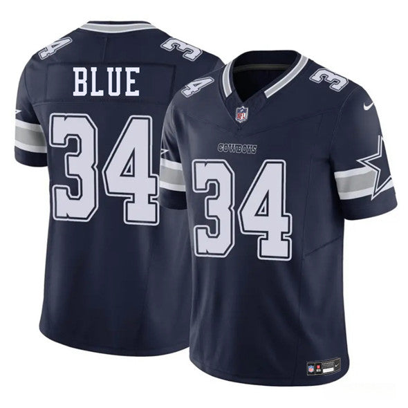 Jaydon Blue Dallas Cowboys navy jersey