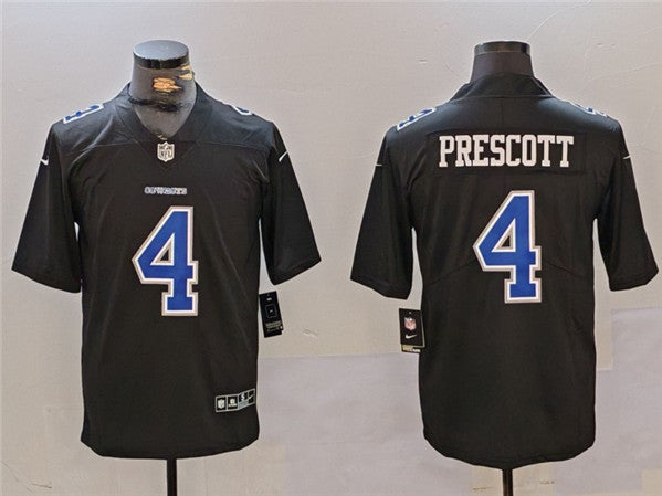 Dak Prescott Dallas Cowboys black Throwback jersey