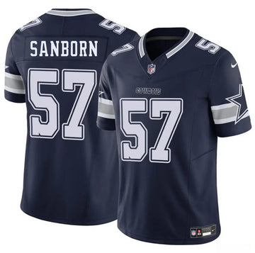 Jack Sanborn Dallas Cowboys navy FUSE jersey