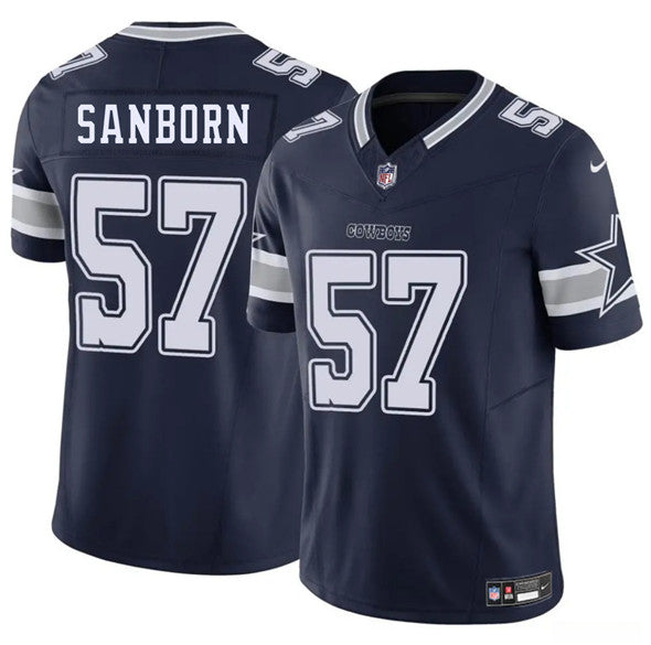 Jack Sanborn Dallas Cowboys navy FUSE jersey