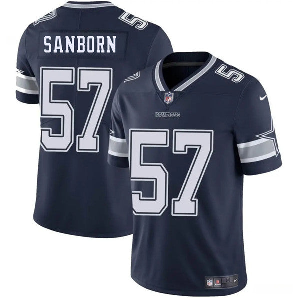 Jack Sanborn Dallas Cowboys navy jersey