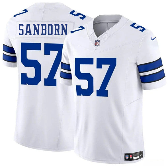 Jack Sanborn Dallas Cowboys white FUSE jersey