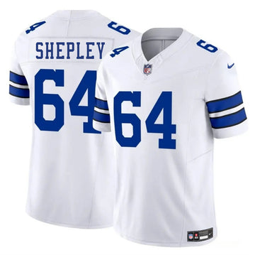Dakoda Shepleyss Dallas Cowboys white FUSE jersey