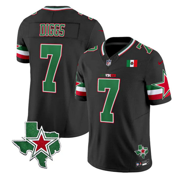 Trevon Diggs Dallas Cowboys black jersey