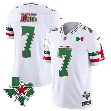 Trevon Diggs Dallas Cowboys white jersey