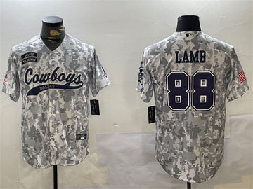 CeeDee Lamb Dallas Cowboys camo Salute To Service jersey