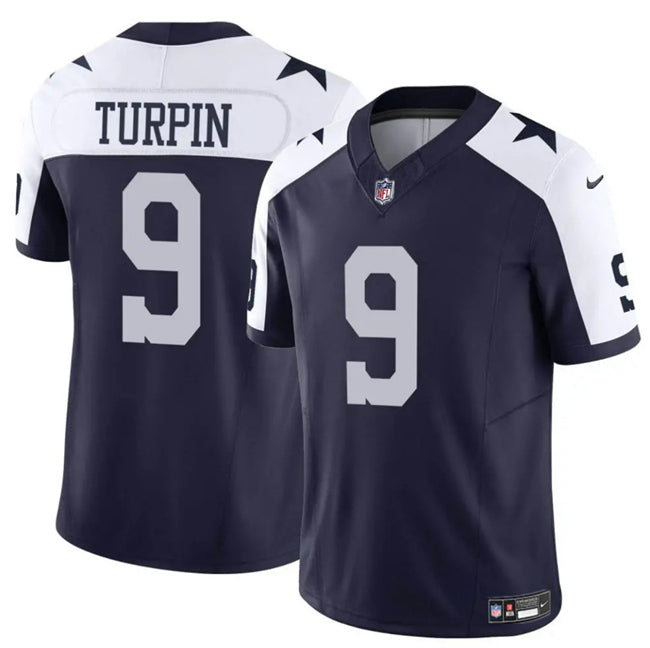 KaVontae Turpin Dallas Cowboys navy-white jersey