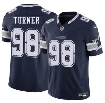 Payton Turner Dallas Cowboys navy FUSE jersey