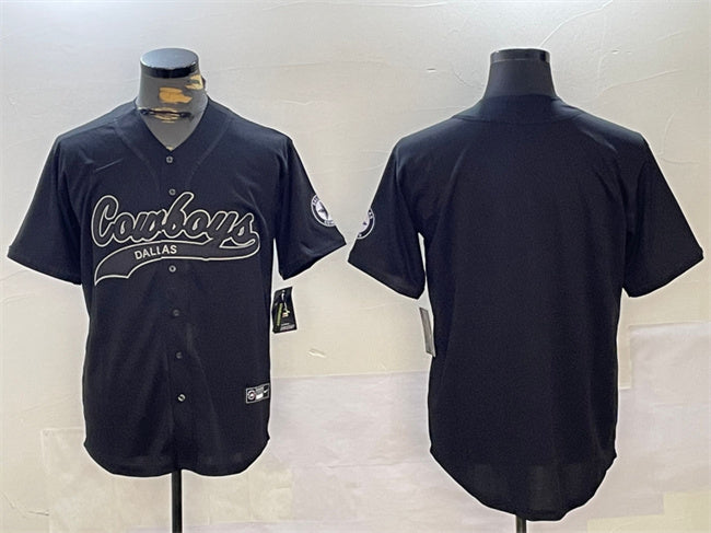 Custom Dallas Cowboys black jersey