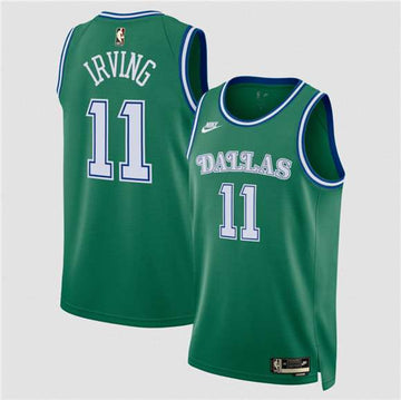 Kyrie Irving Dallas Mavericks green Classic jersey