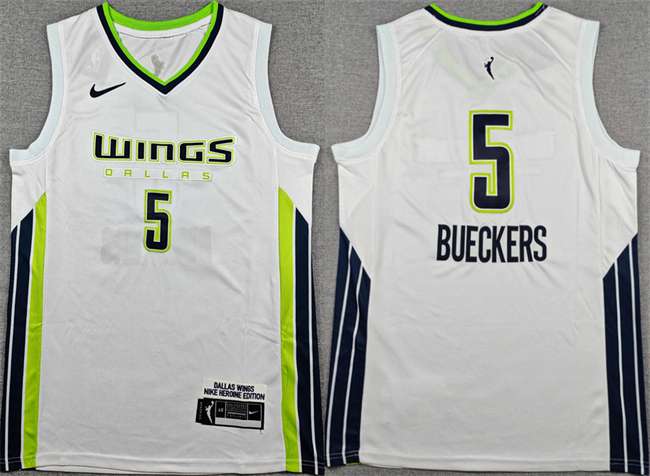 Paige Bueckers Dallas Wings white jersey