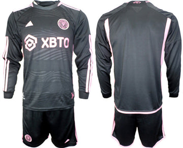 Custom Inter Miami CF black Away jersey