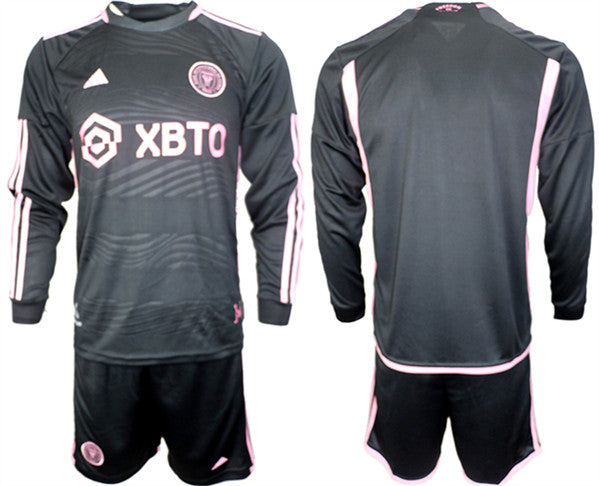 Custom Inter Miami CF black Away jersey