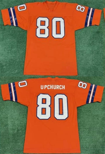 Rick Upchurch Denver Broncos orange jersey