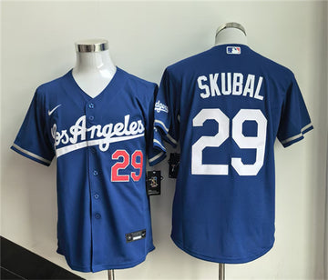 Tarik Skubal Los Angeles Dodgers royal jersey