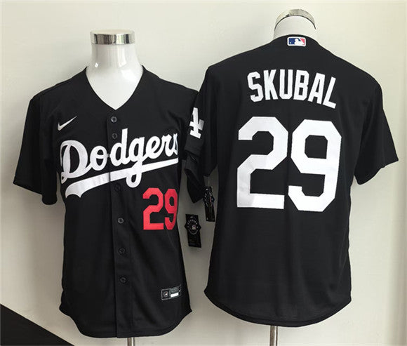 Tarik Skubal Los Angeles Dodgers black jersey