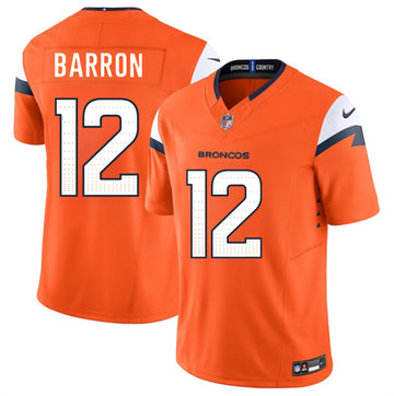 Jahdae Barron Denver Broncos orange jersey