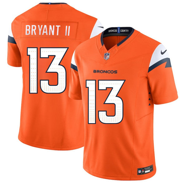 Pat Bryant II Denver Broncos orange jersey