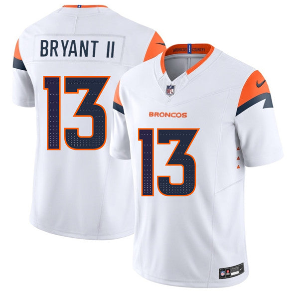 Pat Bryant II Denver Broncos white jersey