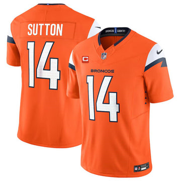 Courtland Sutton Denver Broncos orange jersey