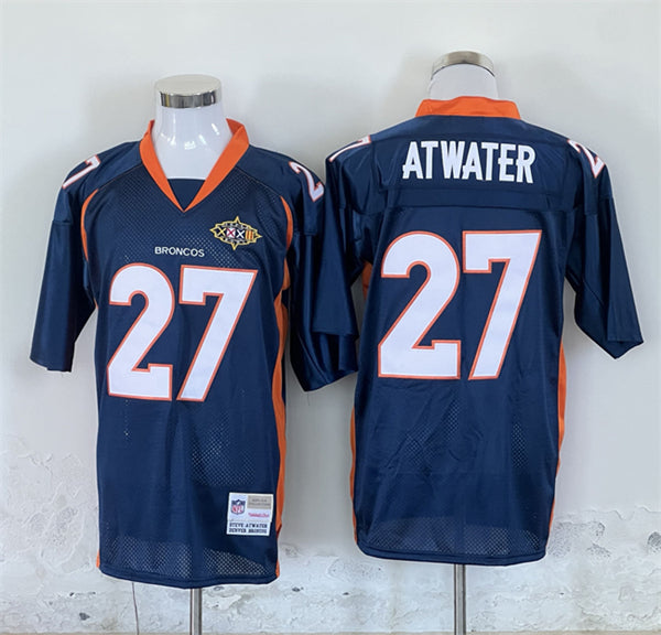 Steve Atwater Denver Broncos navy Throwback jersey