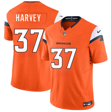 RJ Harvey Denver Broncos orange jersey